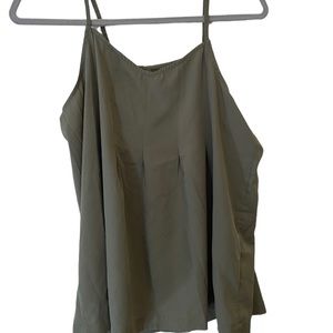 Gap Factory Spaghetti Strap Tank Top With Darts Size Medium